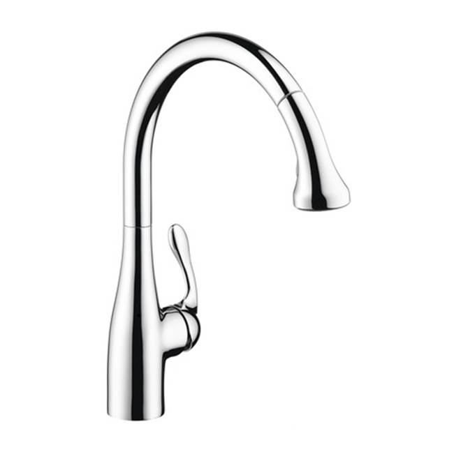 Allegro E Gourmet Pull-Down Kitchen Faucet in Chrome