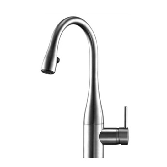 Eve Single Handle Pull-Down Kitchen Faucet Chrome