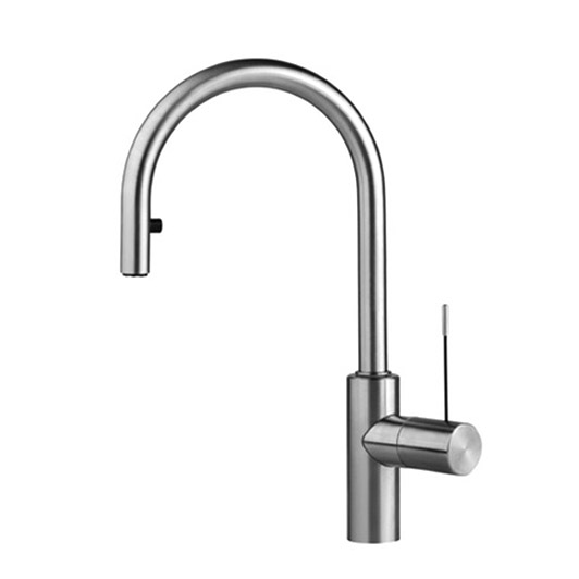 Ono Single Handle Pull-Down Kitchen Faucet Stainless Steel