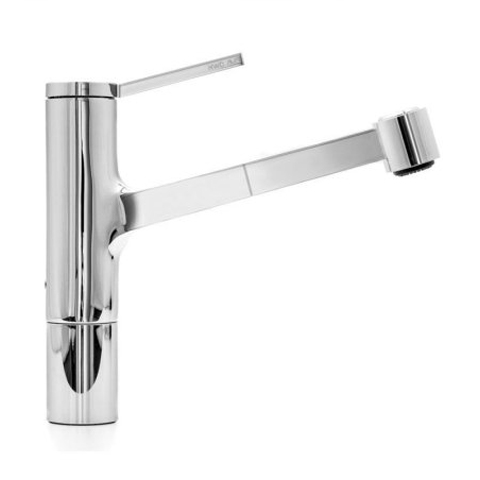 Ava Single Handle Pull-Out Spray Kitchen Faucet Chrome