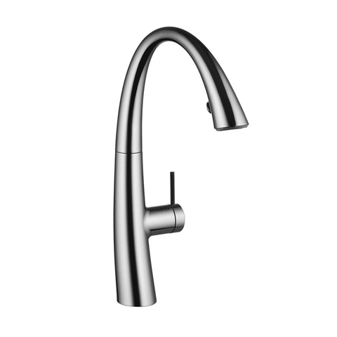 Zoe Single Handle Pull-Out Spray Kitchen Faucet Chrome