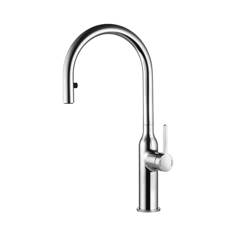 Sin Single Handle Pull-Down Kitchen Faucet Chrome