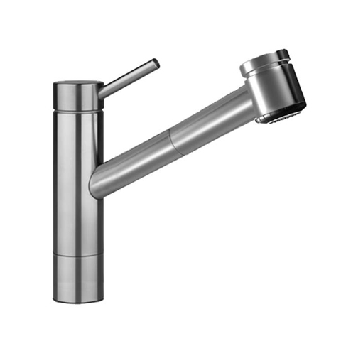 Suprimo Single Handle Pull-Out Spray Kitchen Faucet Stainless Steel
