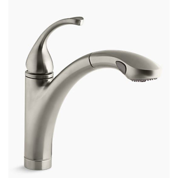 K-10433-BN FORTE PULL-OUT KITCHEN FAUCET - BR NICKEL