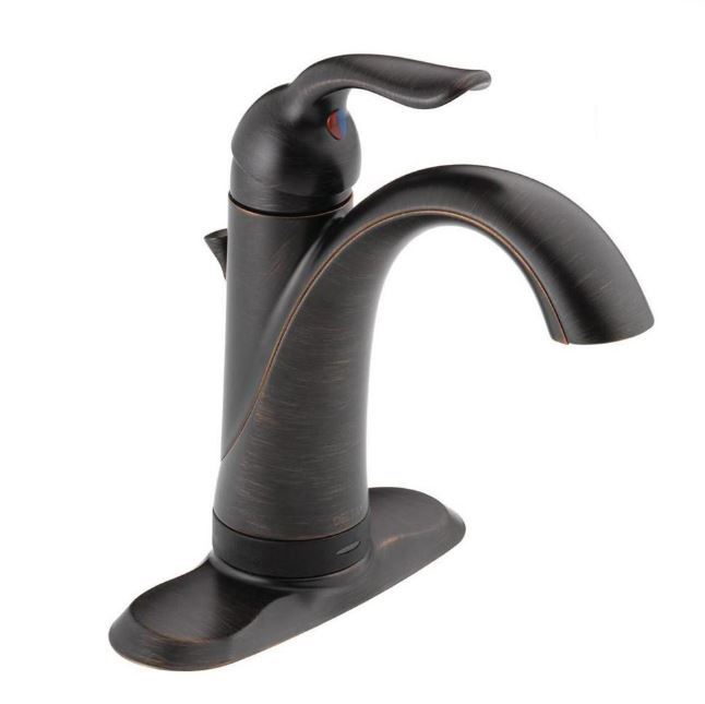 Lahara Touch2O Single Hole Lavatory Faucet in Venetian Bronze