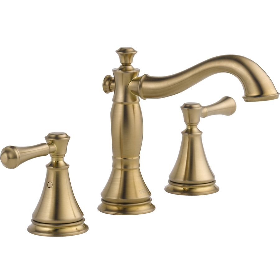 Cassidy Widespread Lavatory Faucet Kit in Champagne Bronze