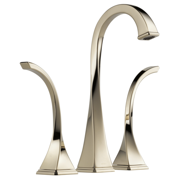 Brizo Virage Widespread Vessel Lav Faucet in Polished Nickel