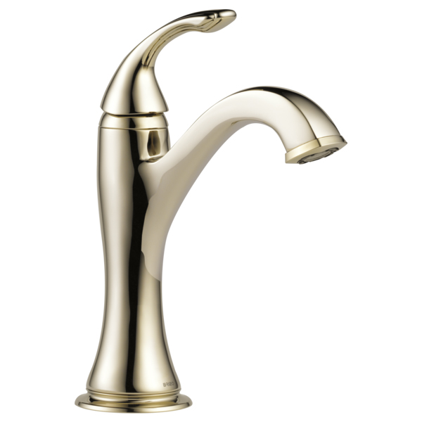 Brizo Charlotte Single Hole Lav Faucet in Polished Nickel