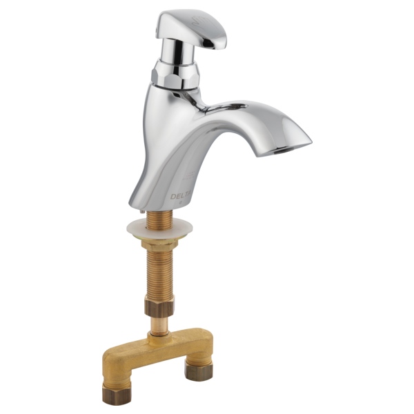 TECK Commercial Metering Lav Faucet In Chrome