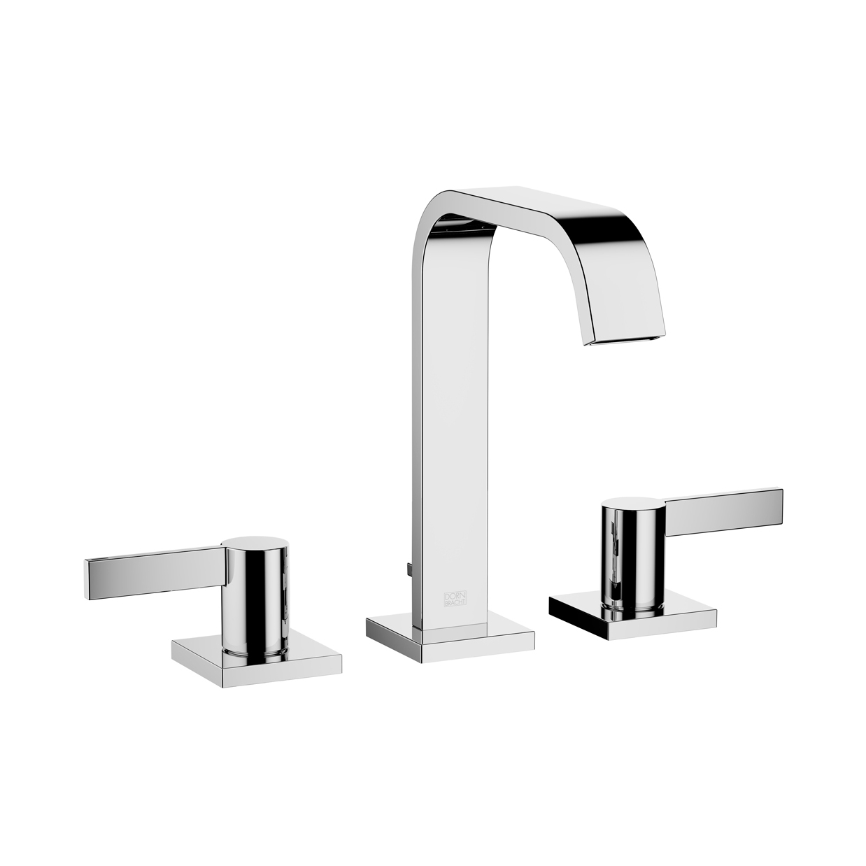 IMO Widespread Lavatory Faucet in Chrome w/Lever Handles