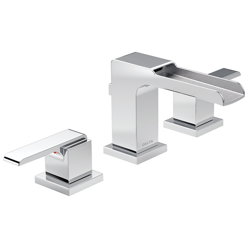Ara 2-Handle Widespread Lavatory Faucet in Chrome