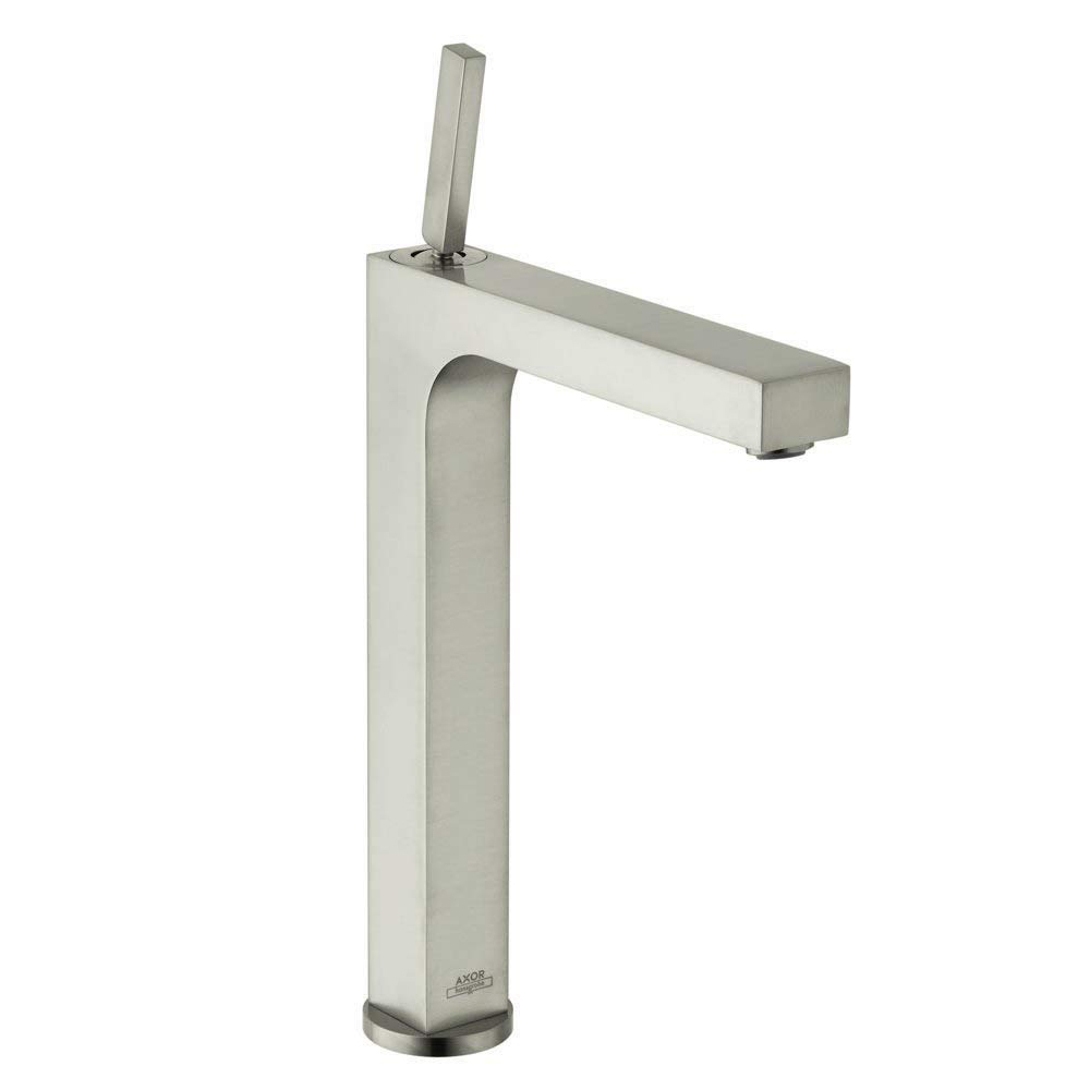 Axor Citterio Single Hole Tall Lav Faucet in Brushed Nickel