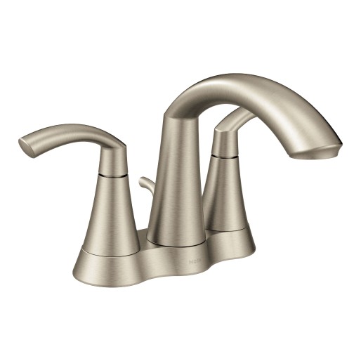 Glyde Centerset Lav Faucet w/Drain in Brushed Nickel