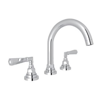 San Giovanni Widespread Lav Faucet in Polished Chrome