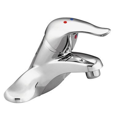 Chateau Centerset Lavatory Faucet in Chrome, Less Waste