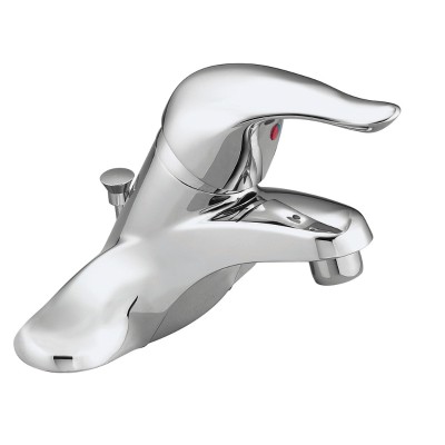 Chateau 4" Centerset Lavatory Faucet in Chrome w/Metal Waste