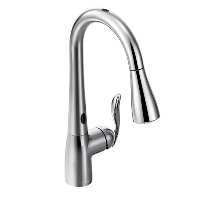Arbor 1 Hole Kitchen Faucet w/MotionSense in Chrome