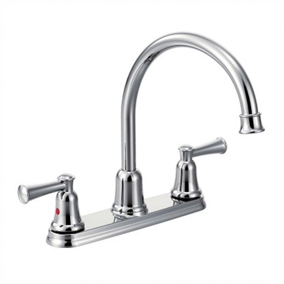 Capstone 2-Handle High Arc Kitchen Faucet Chrome
