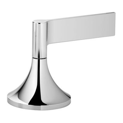 Vaia Deck Mounted Thermostatic Valve-Cold In Polished Chrome
