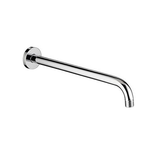 Wall Mount Right Angle Shower Arm & Flange In Brushed Nickel