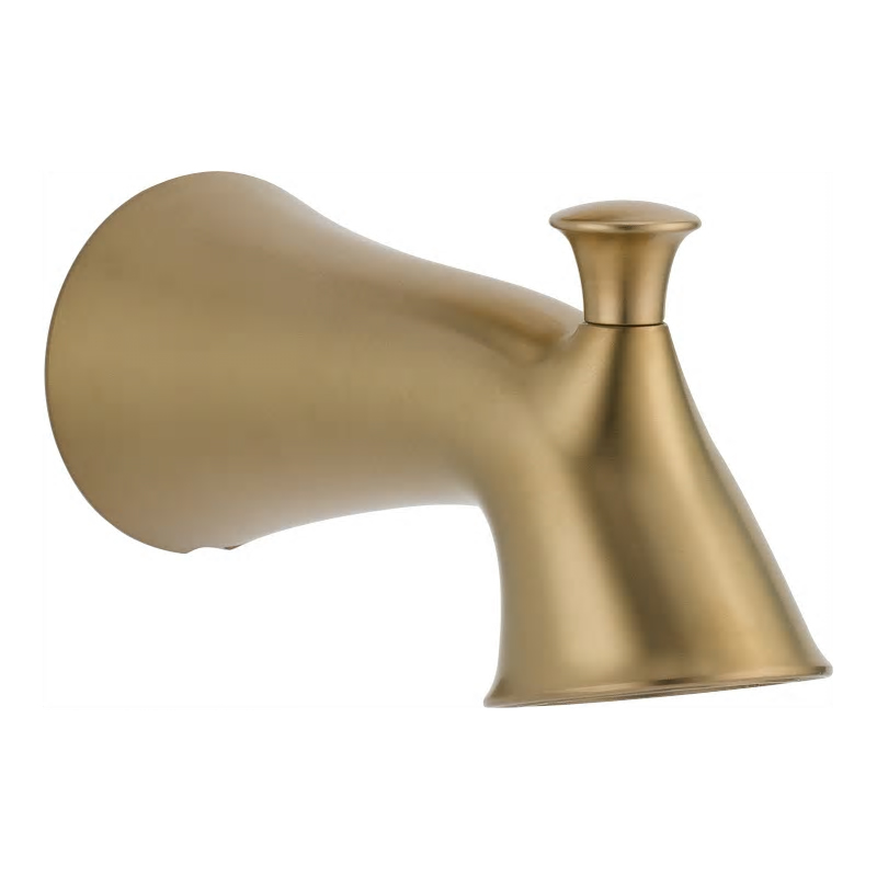 Lahara 6-3/4" Pull Up Diverter Tub Spout in Champagne Bronze