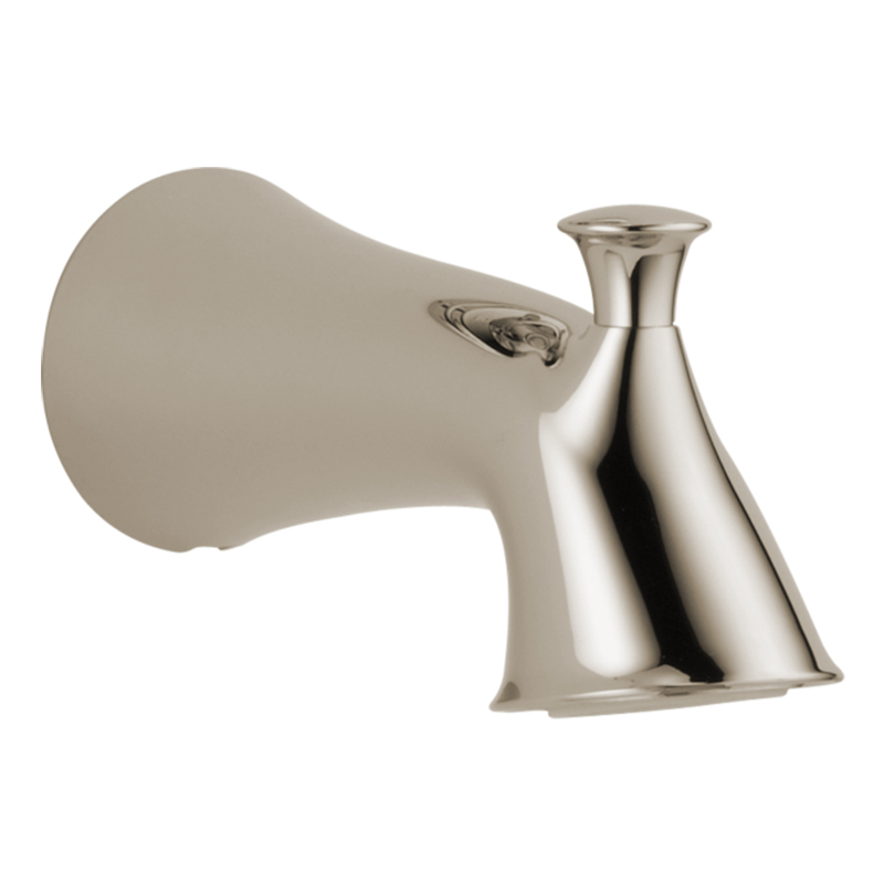 Lahara 6-3/4" Pull Up Diverter Tub Spout in Polished Nickel
