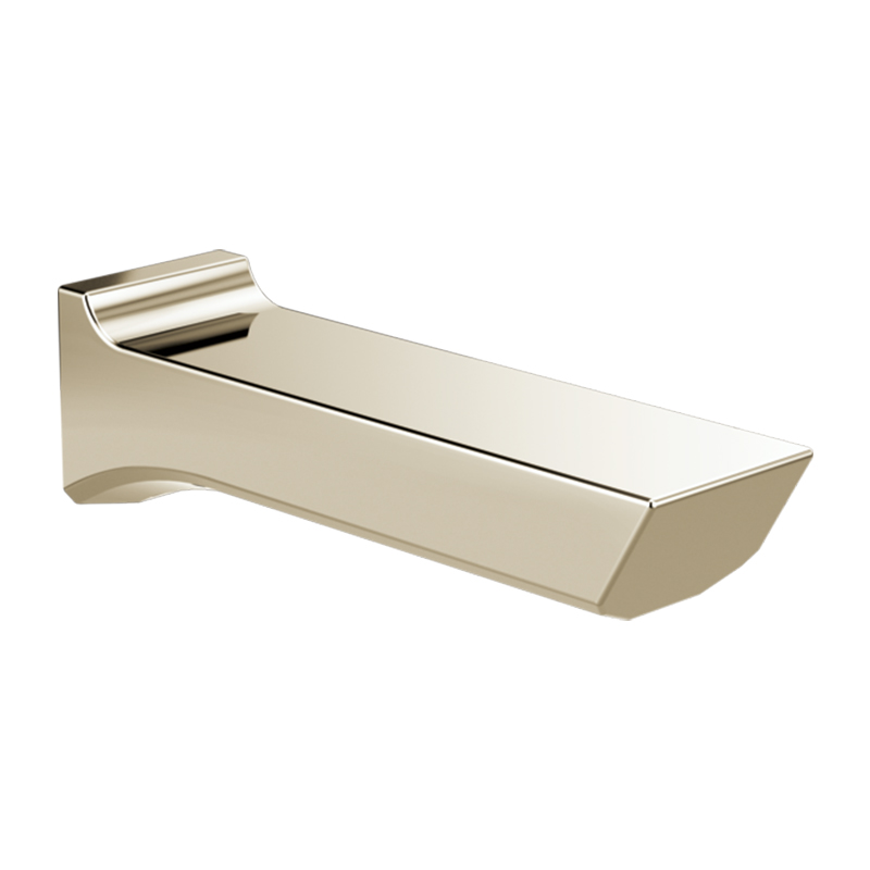 Pivotal Non Diverter Tub Spout in Polished Nickel
