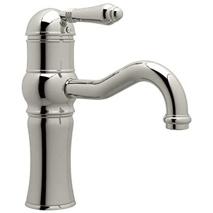 Acqui Single Hole Lav Faucet in Polished Nickel