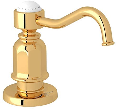 Perrin & Rowe Traditional Soap Dispenser in English Gold