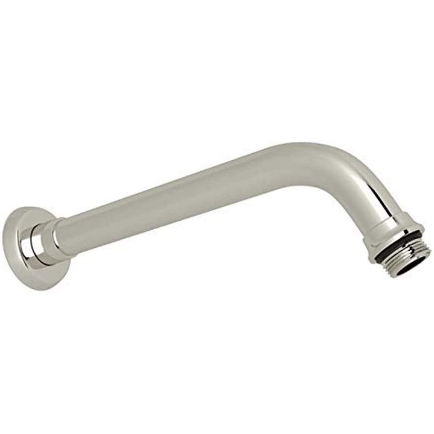 Perrin & Rowe Holborn Wall Mount Shower Arm & Flange In Polished Nickel