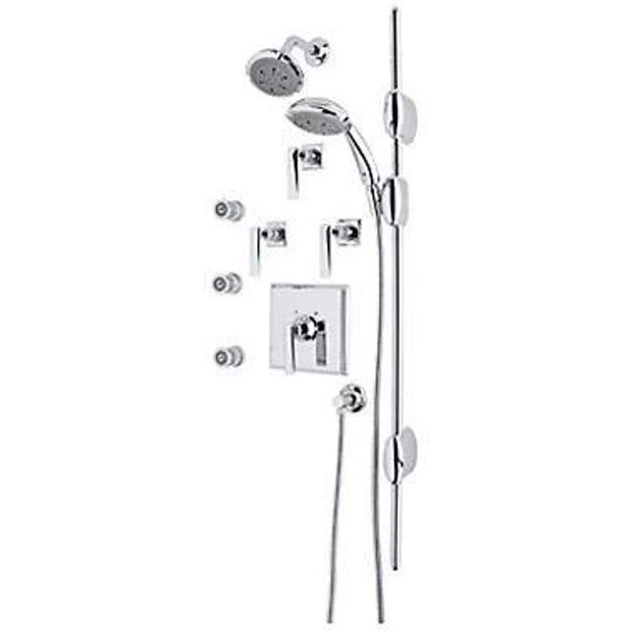 Vincent Shower Trim System W/Multi-Function Showerhead In Chrome