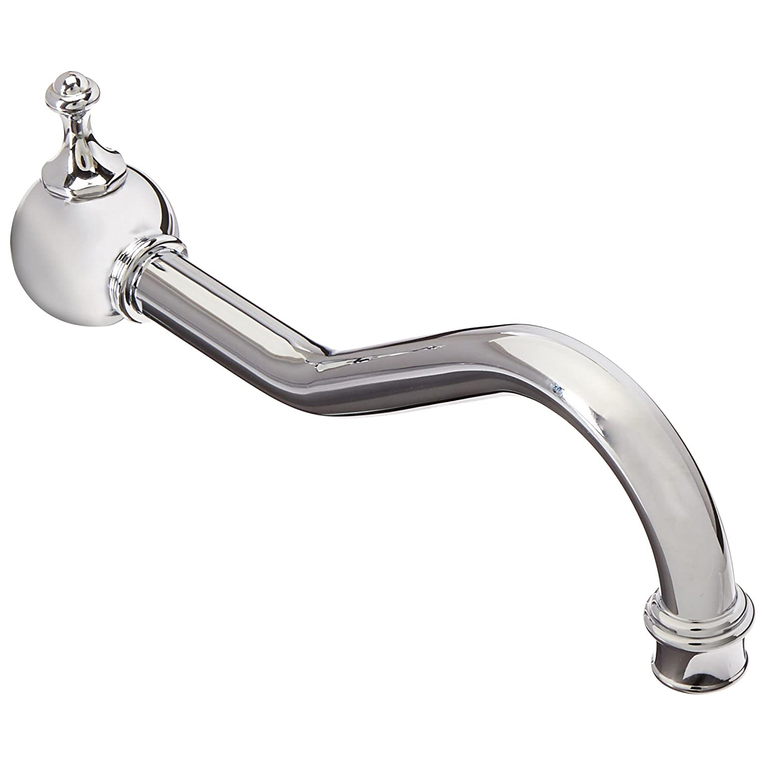 Perrin & Rowe 9" Swivel Spout for Kitchen Faucets in Polished Chrome