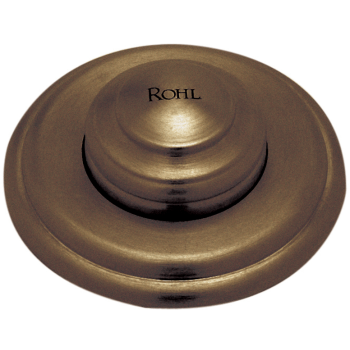 Deluxe Luxury Air Activated Disposal Button in English Bronze