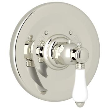 Country Bath Thermo Trim Plate In Polished Nickel