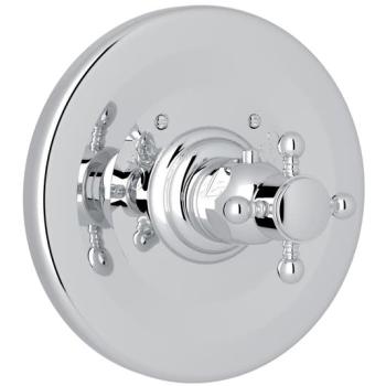 Country Bath Thermo Trim Plate In Polished Chrome