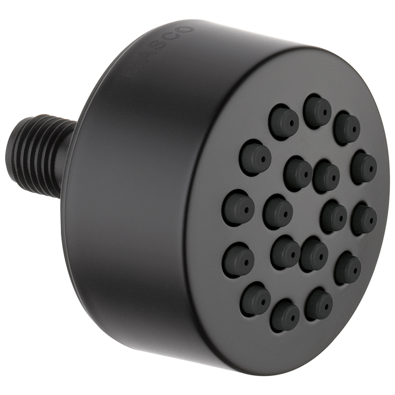 HydraChoice Surface Mount Body Spray Head Only-In Matte Black