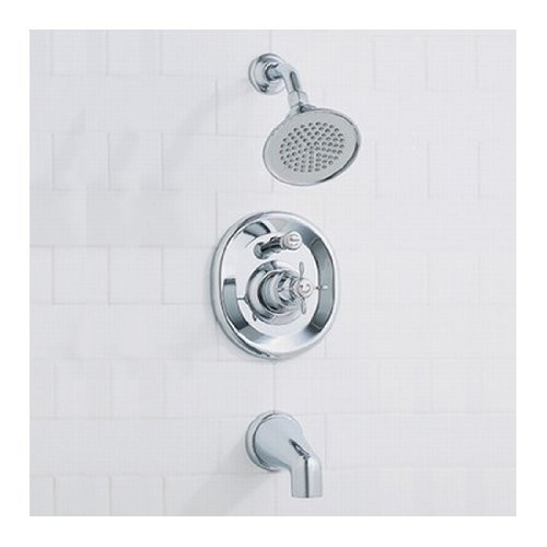Archive Wall Mount Tub & Shower Faucet in Chrome