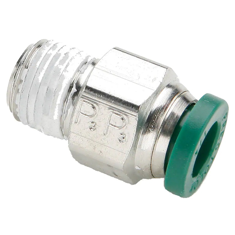 ADAPTER 1/4 BRS TUBEXNPTF * W68PL-4-4 MALE CONNECTOR