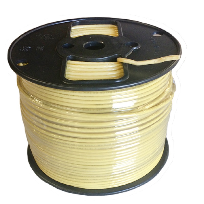 Tracer Wire 500' 12GA Solid THHN Yellow Thermoplastic Insulated Nylon Sheathed 