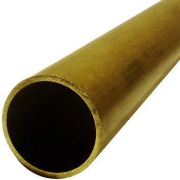 Pipe 1/2"X12' Lead Free Red Brass Standard Plain End  