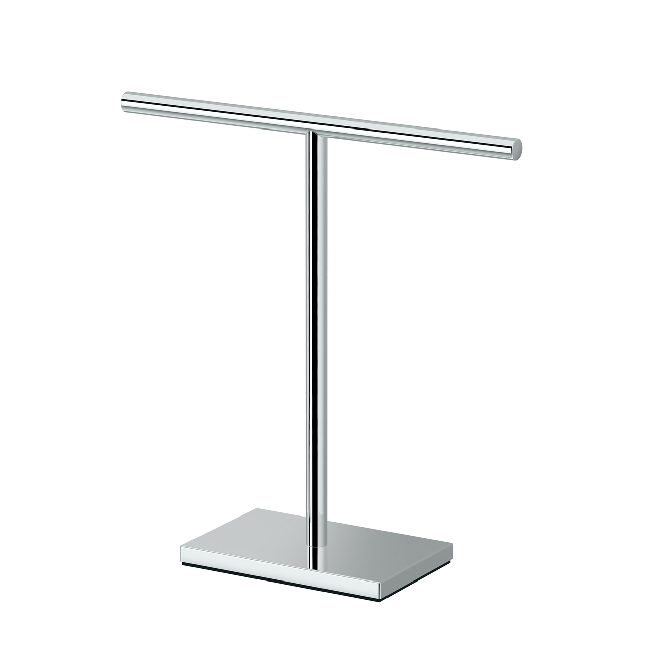 T-Style Countertop Towel Holder in Chrome