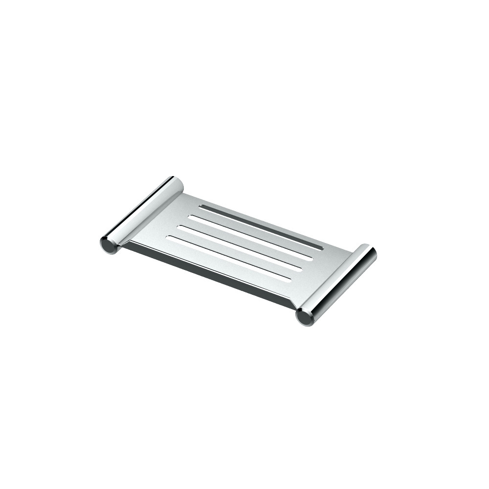 Elegant 10x5-3/16x7/8" Shower Shelf in Chrome