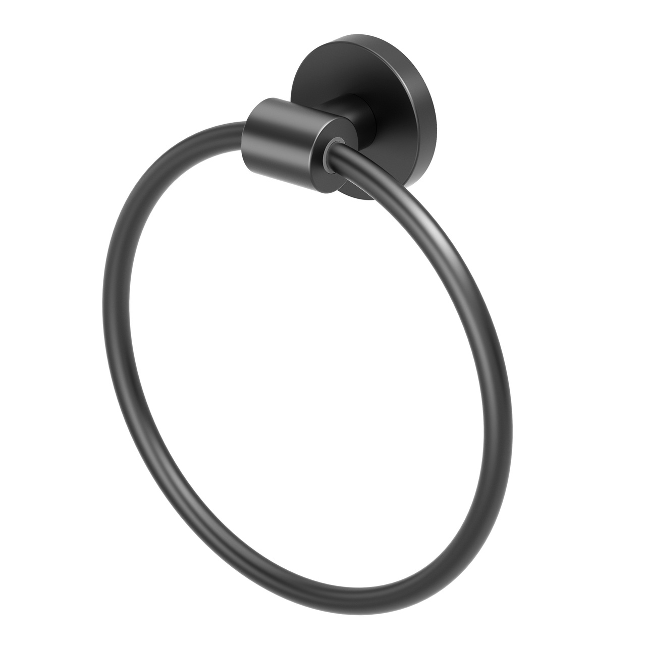 Reveal 6-5/8" Towel Ring in Matte Black