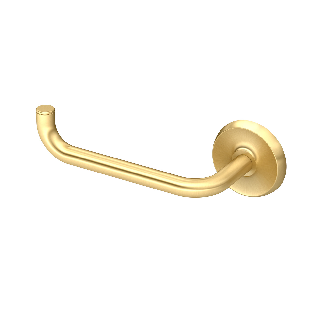 Designer II Euro Toilet Tissue Holder in Brushed Brass