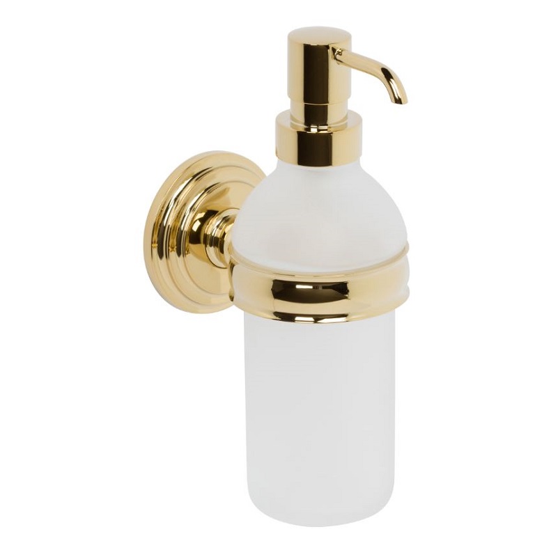 Chelsea Soap/Lotion Dispenser in Polished Brass