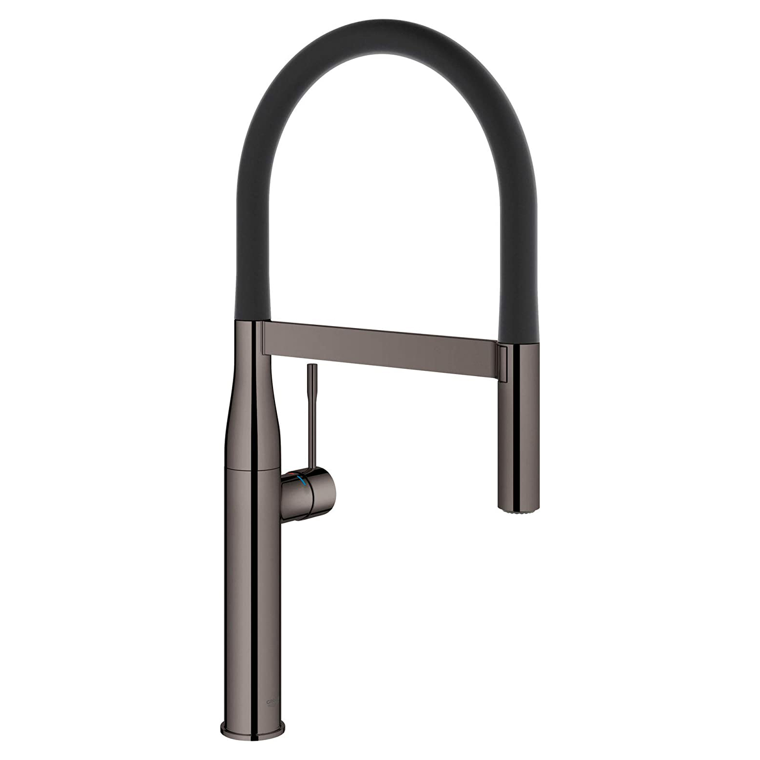 Essence Semi-Pro Dual Spray Kitchen Faucet in Hard Graphite, 1.75 gpm