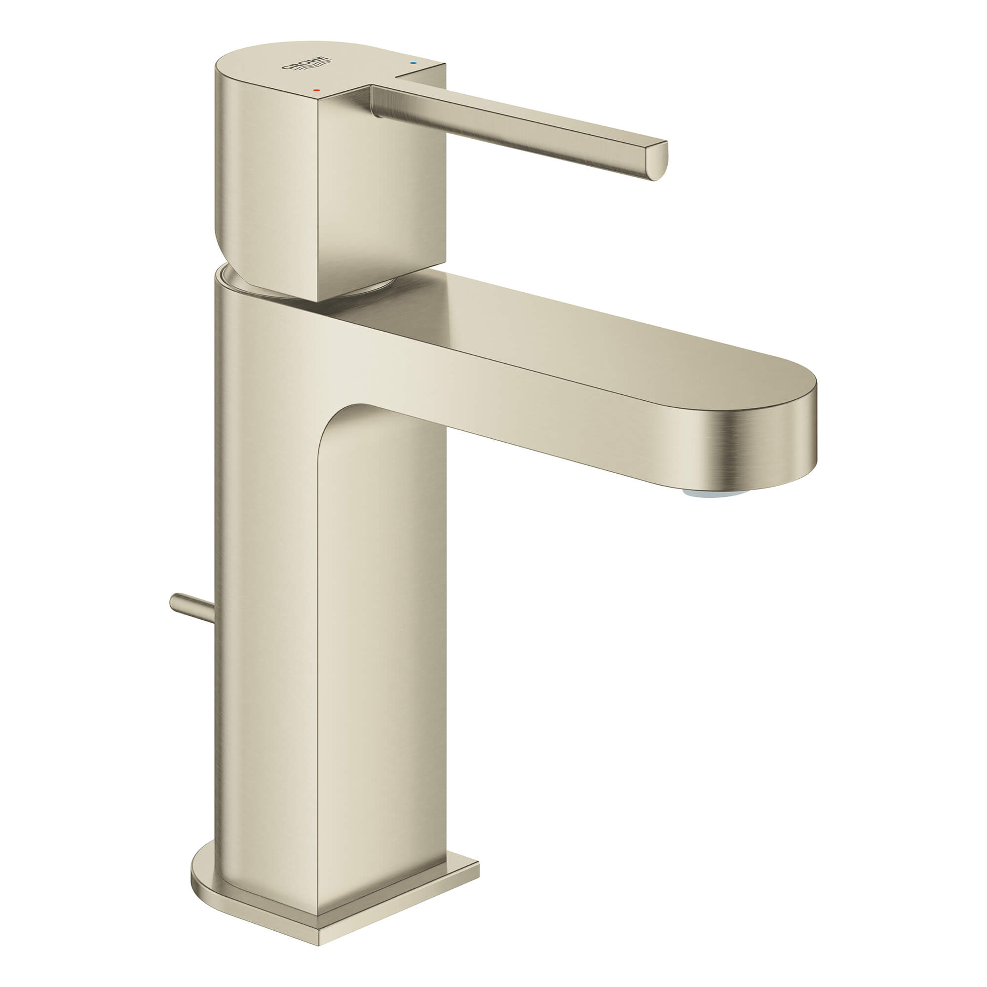 Plus Single Hole Lav Faucet in Brushed Nickel Infinity 1.2 gpm