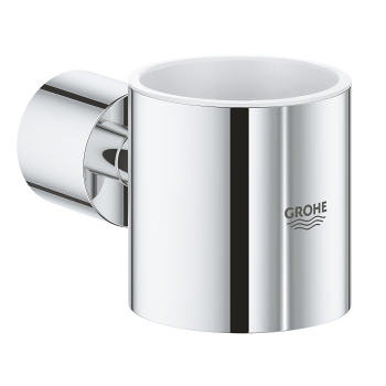 Atrio Soap Dispenser/Tumbler Holder in StarLight Chrome
