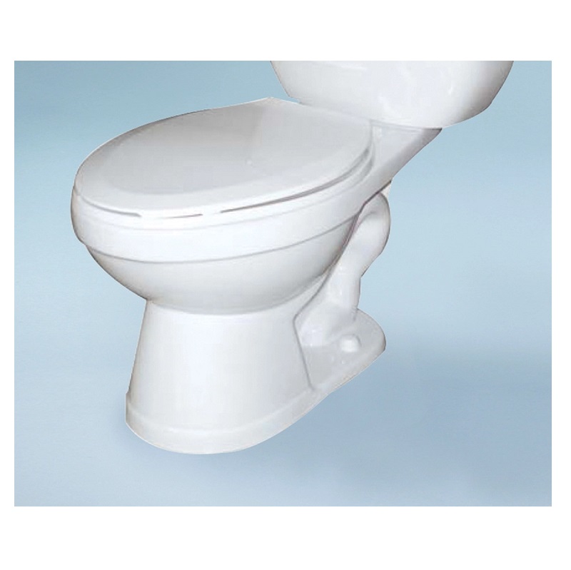 Madison Elongated Front Toilet Bowl Only in White **SEAT NOT INCLUDED**