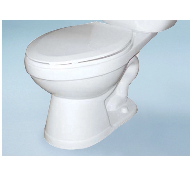 Madison ADA Elongated 18" Toilet Bowl Only in White **SEAT NOT INCLUDED**